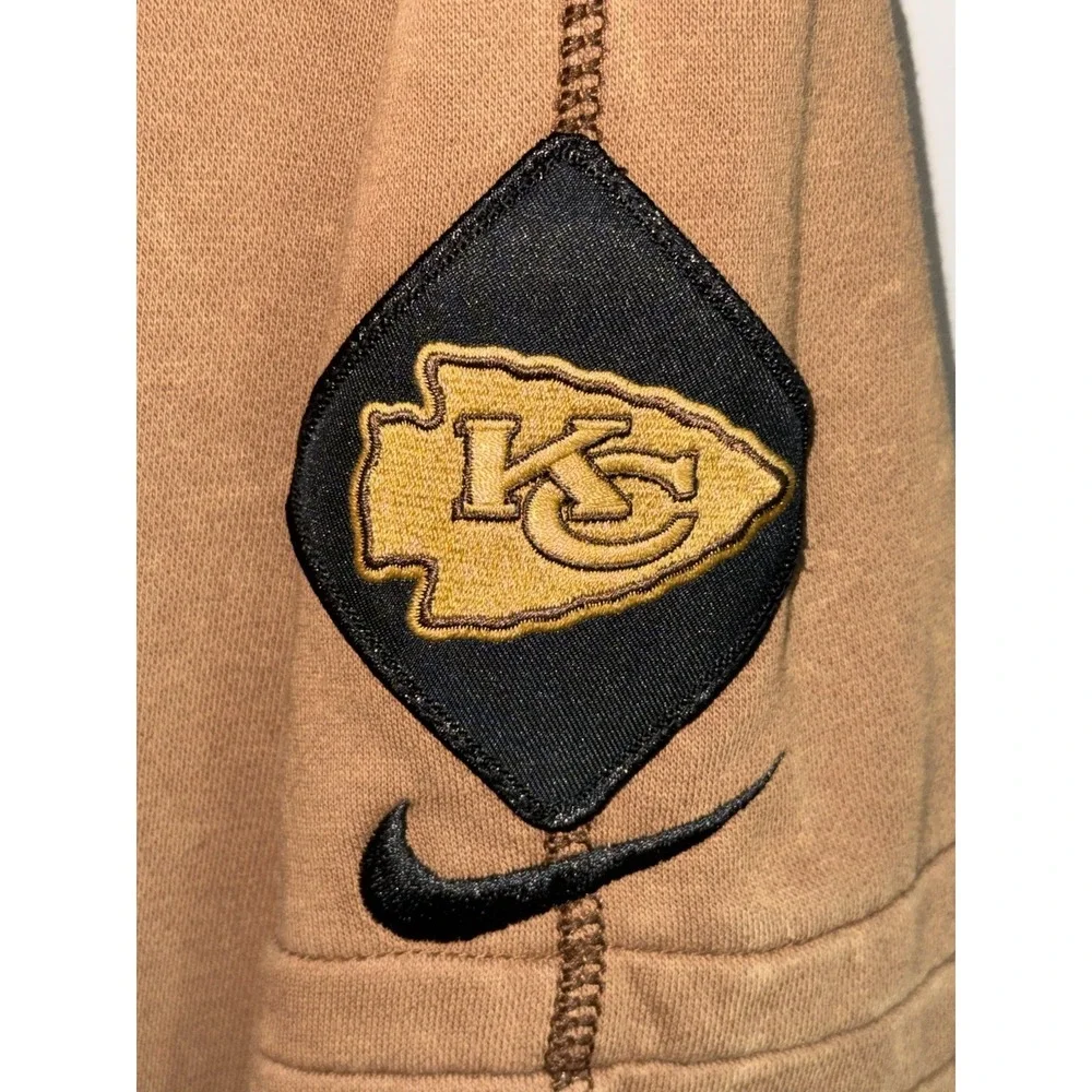 Nike Kansas City Chiefs Salute to Service Hoodie Authentic NFL Pullover Large
